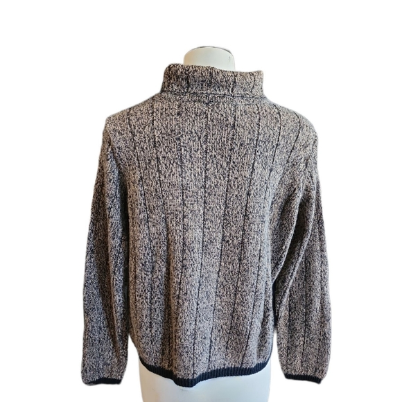 Emma James Women's Colorblock Cowl Neck Long Sleeves Sweater Size Large - Picture 3 of 7